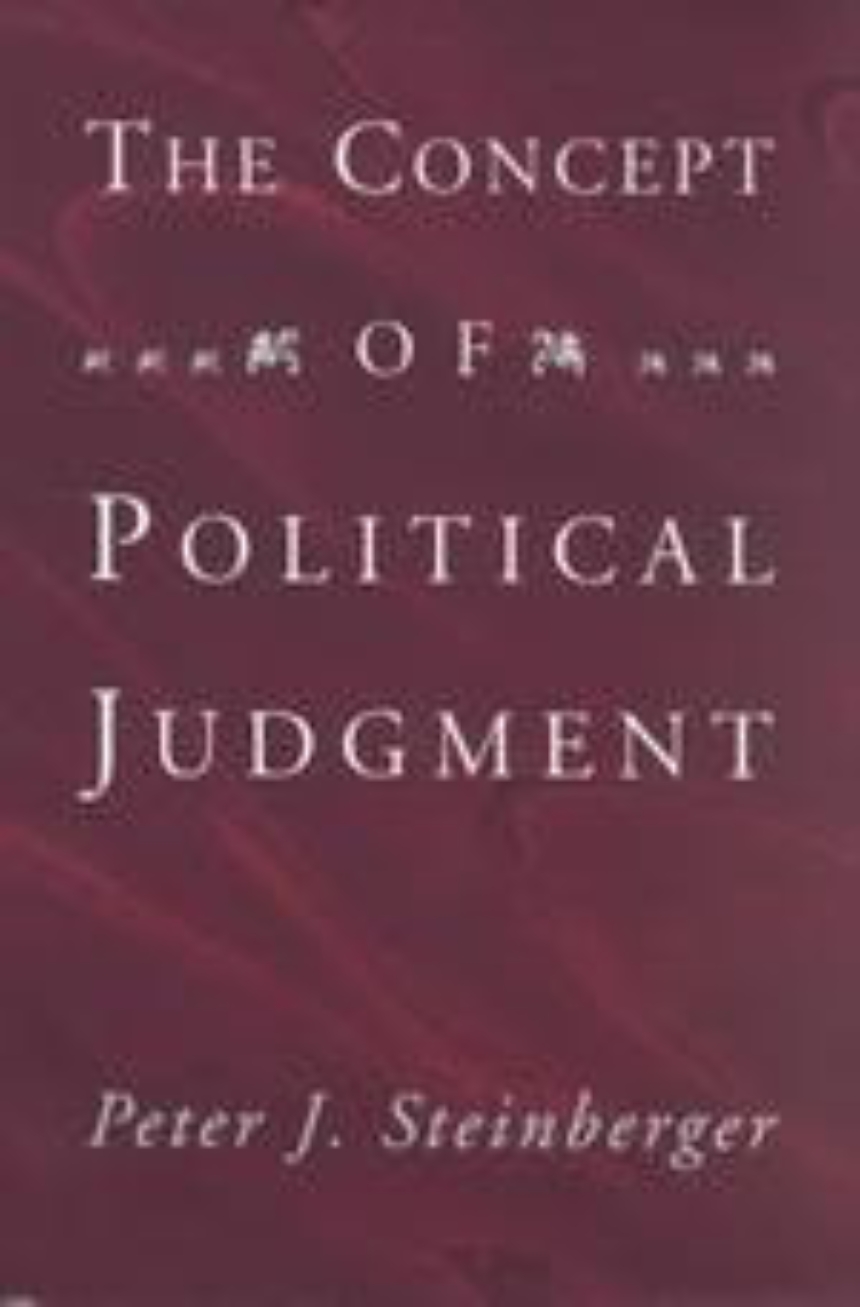 The Concept of Political Judgment